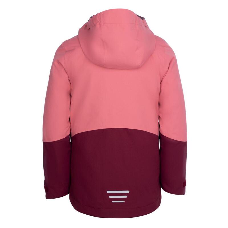 Mädchen 3in1 Mädchen Jacke Skanden Antikrosa/Kastanienrot