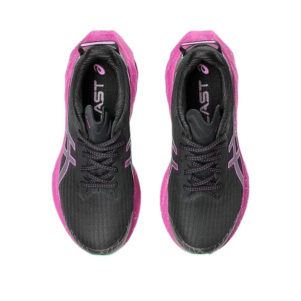 Zapatillas de running ASICS Novablast 4 Lite-Show Negro/Rosa 6/8
