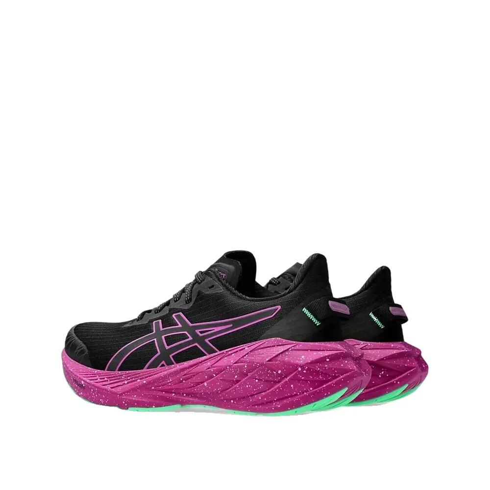 Zapatillas de running ASICS Novablast 4 Lite-Show Negro/Rosa 3/8