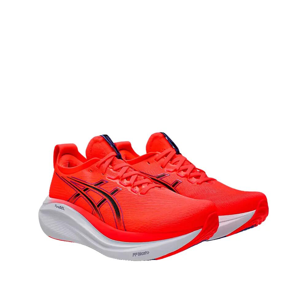 Chaussures de course ASICS Gel-Nimbus 27 Rouge/Noir 2/6