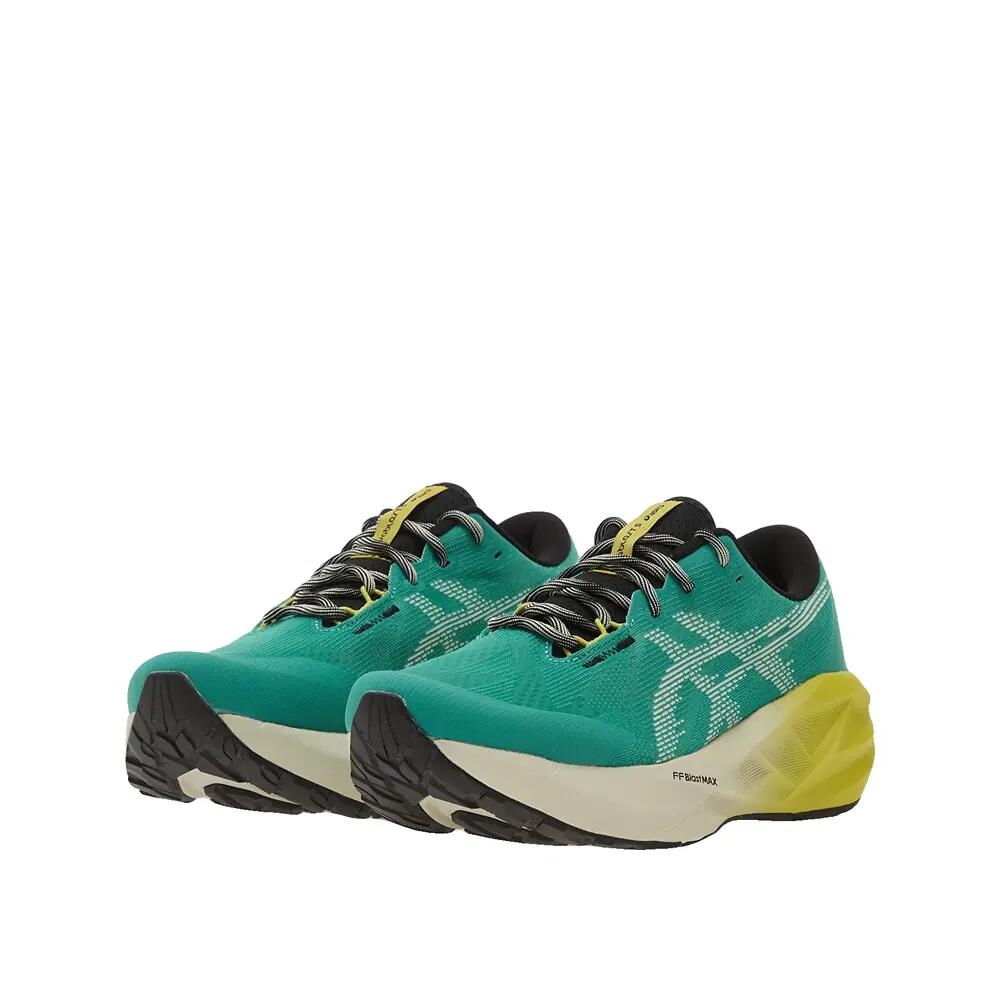 Chaussures de trail ASICS Novablast 5 TR Vert/Auréole 5/6
