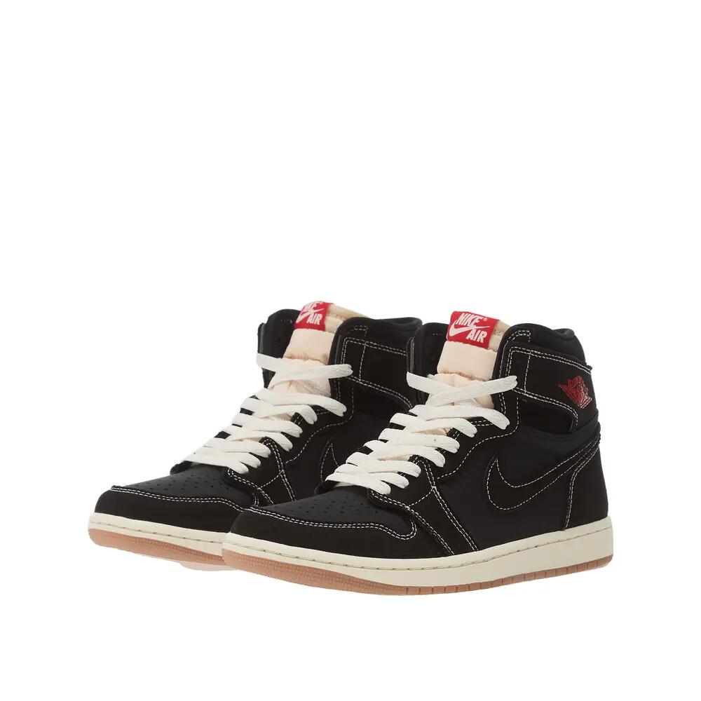 Sportlich Schuhe Nike Air Jordan 1 Retro High OG Flight Club Schwarz/Sail 5/6