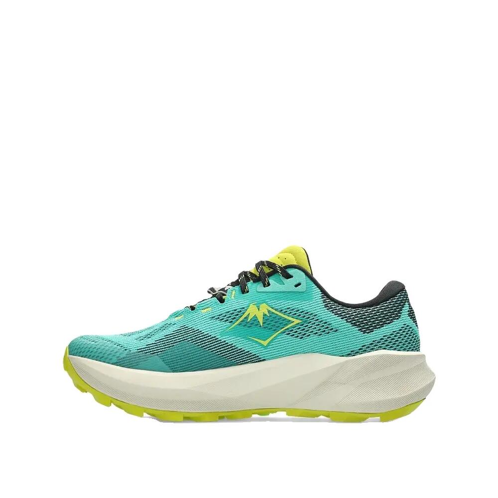 Pantofi alergare trail ASICS Trabuco 14 bărbați - Aurora Green | Light Dust 8/8