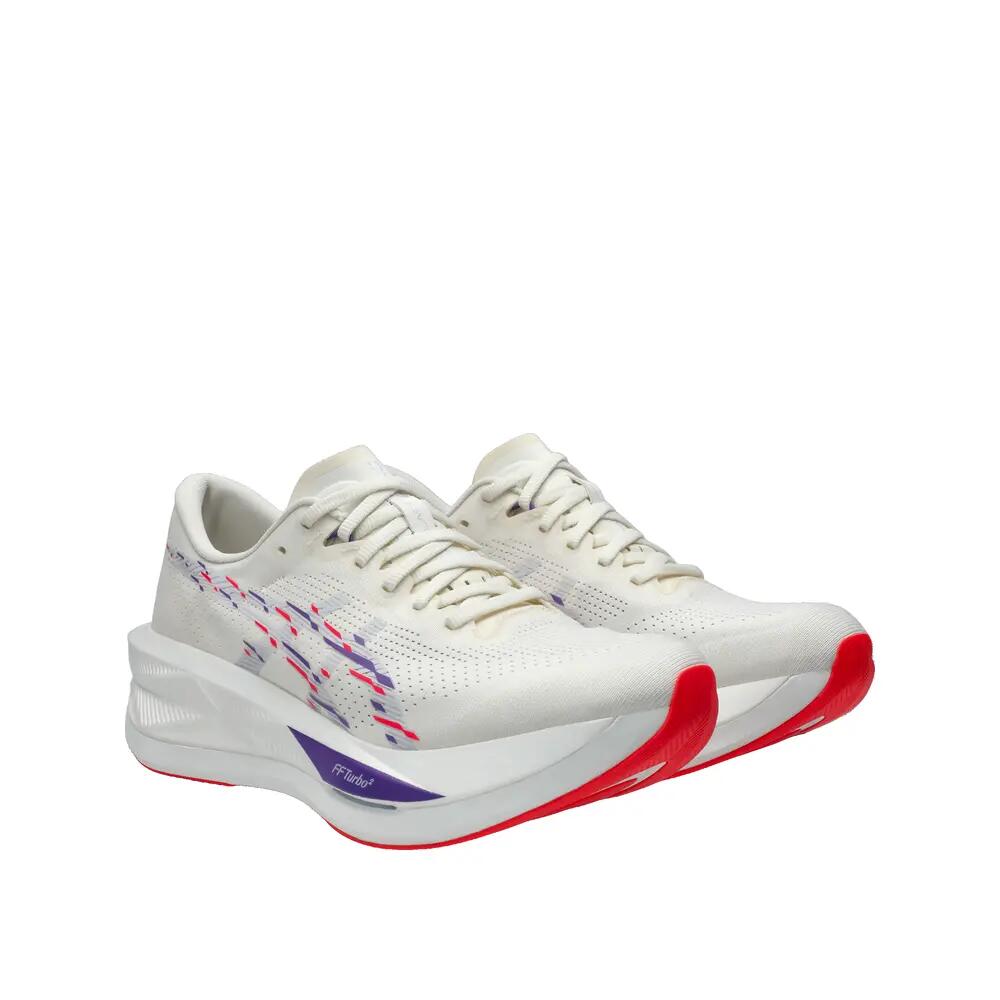Zapatillas de running ASICS Sonicblast Crème/Bleu dégradé 5/6