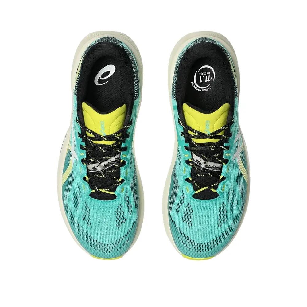Pantofi alergare trail ASICS Trabuco 14 bărbați - Aurora Green | Light Dust 6/8