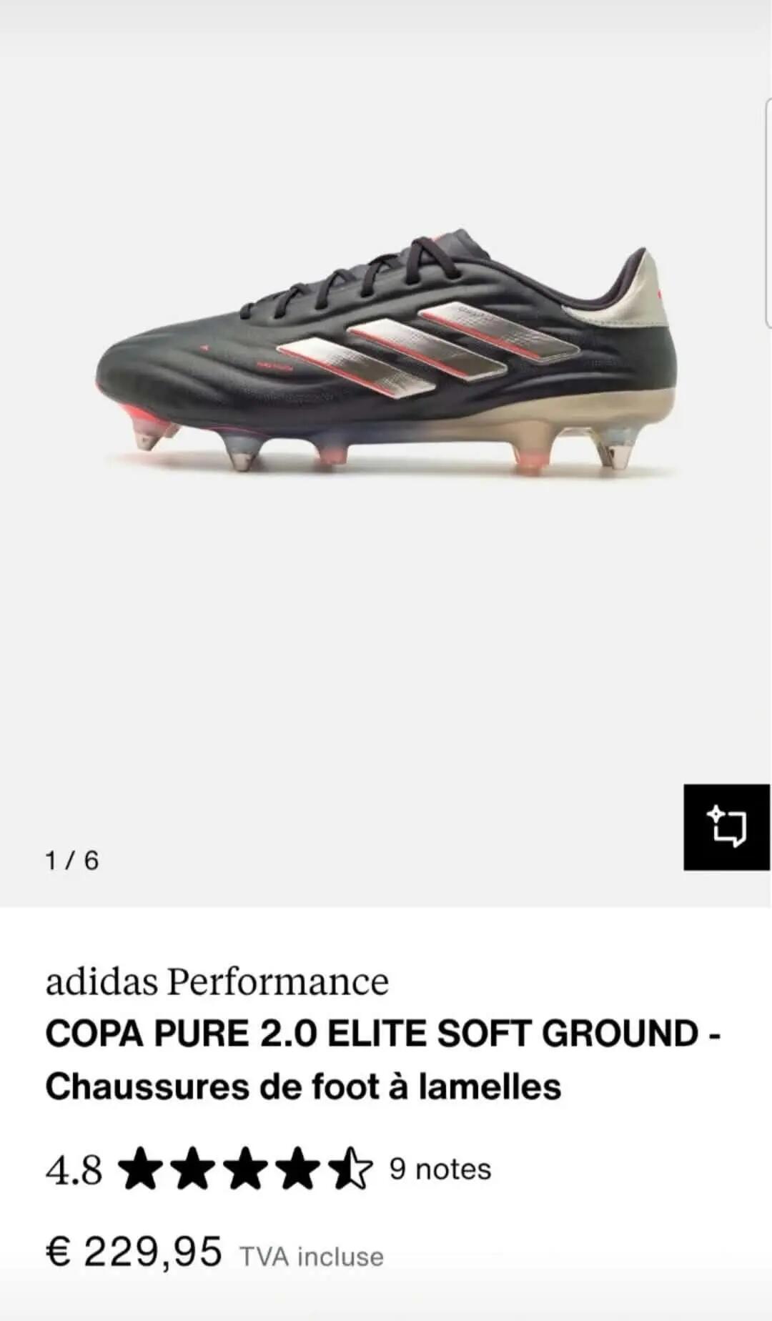 Entre Particuliers - chaussures de foot Adidas Performance Copa 6/6