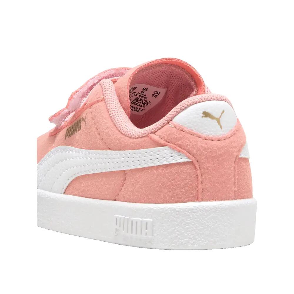 Baskets Puma Modèle Club Ii V Inf Couleur Orange 6/6