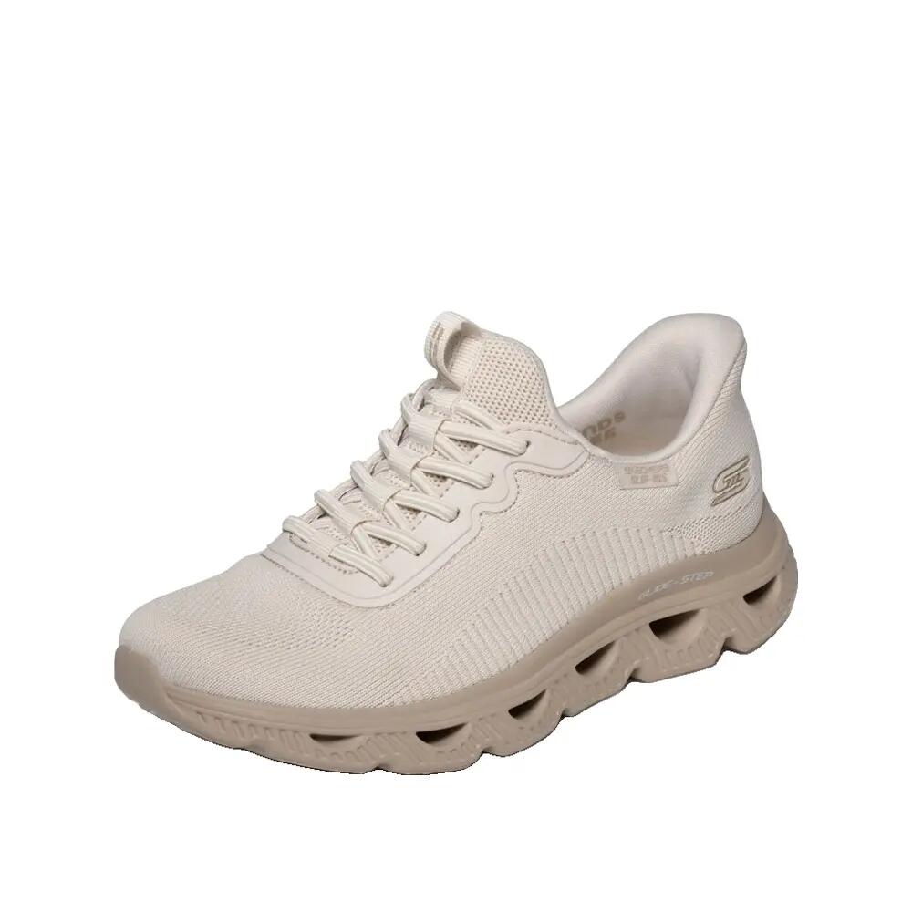 Zapatillas Skechers Bobs Arc Waves, Beige, Mujer 6/6