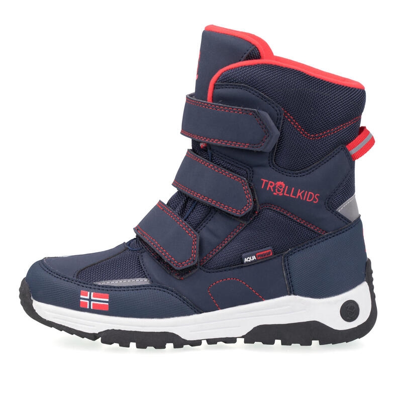 Kinder Winter Schuh Lofoten Marineblau / Rot