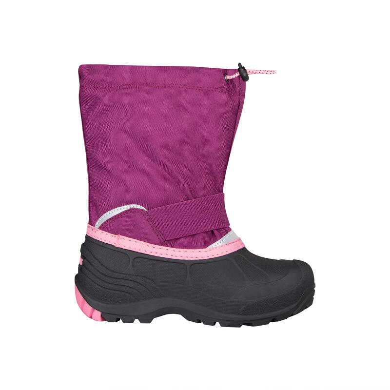 Chaussures d'hiver pour enfants Telemark XT Imperméable rouge/rose vif