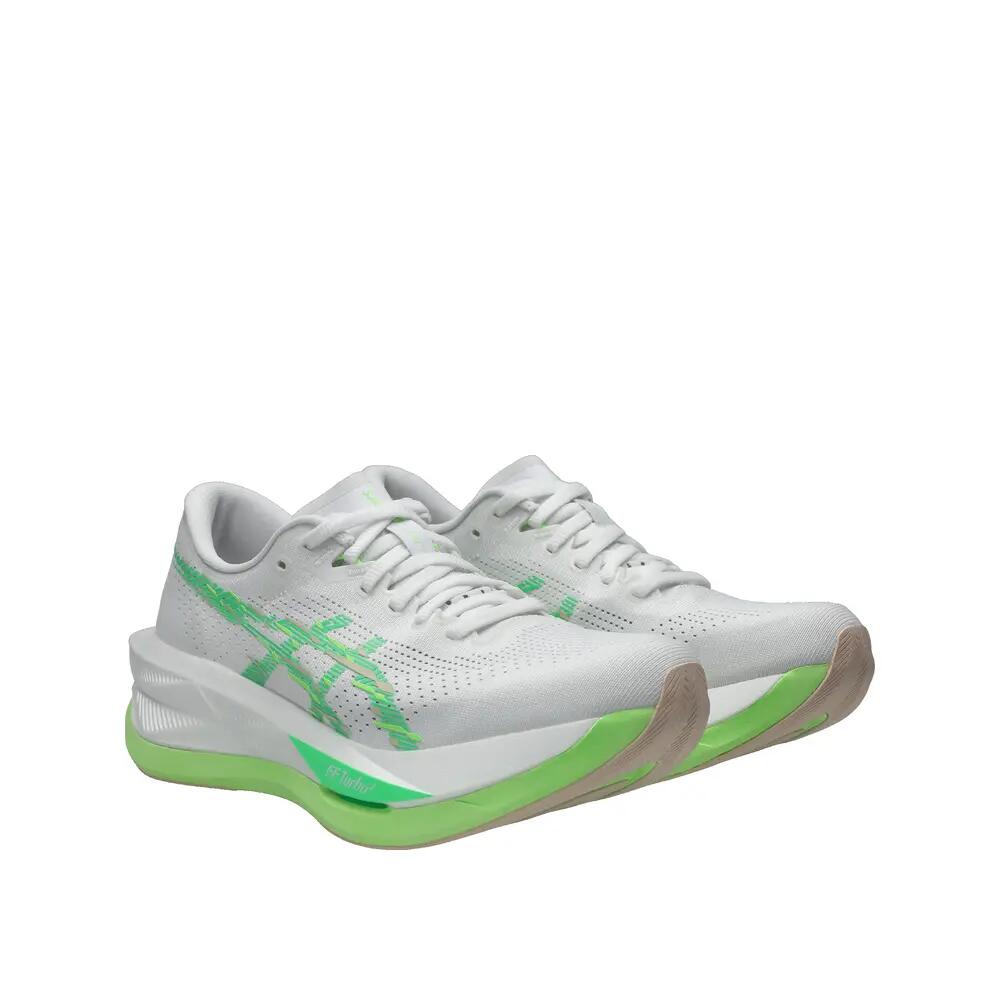 Asics Sonicblast Damen Trail Schuhe Weiß/Grün 5/6