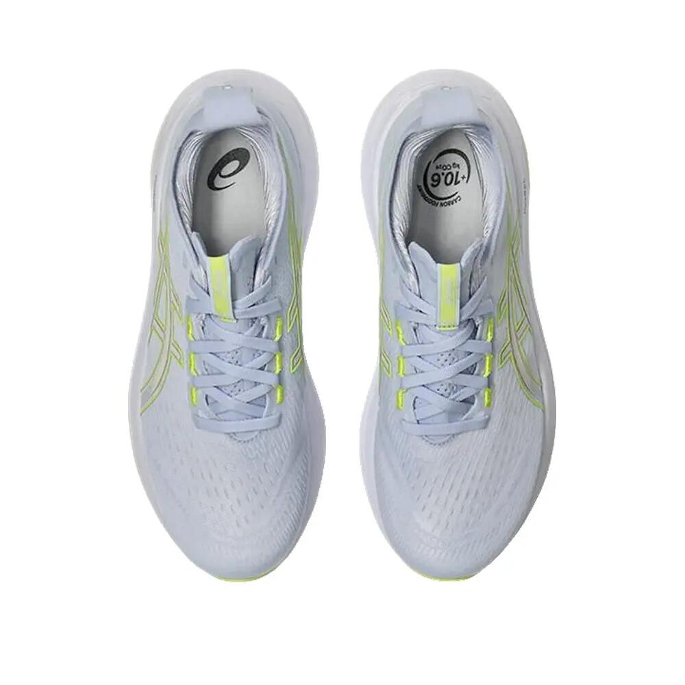 Sapatilhas de corrida Asics Gel-Nimbus 27 Azul Fade/Rosa Pérola 3/4