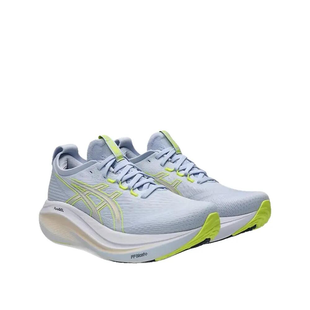 Sapatilhas de corrida Asics Gel-Nimbus 27 Azul Fade/Rosa Pérola 2/4