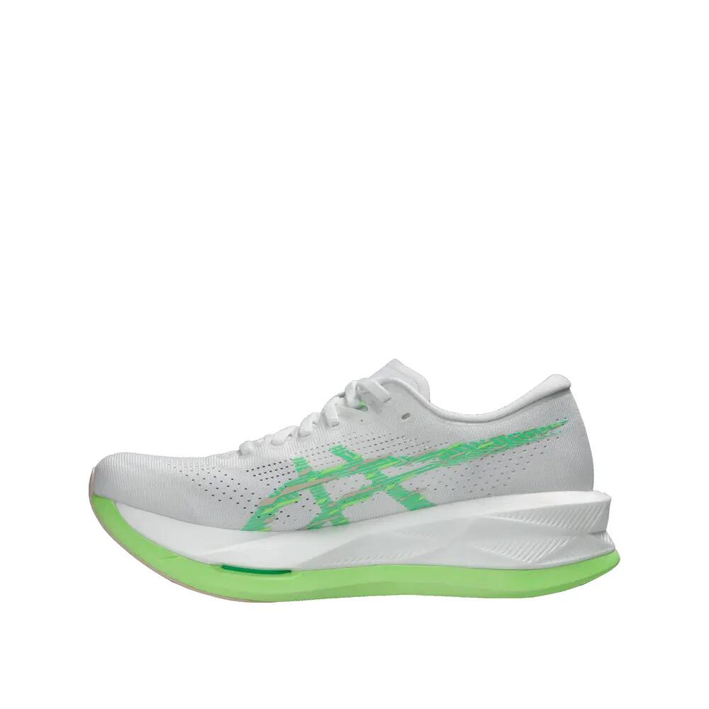 Asics Sonicblast Damen Trail Schuhe Weiß/Grün 3/6