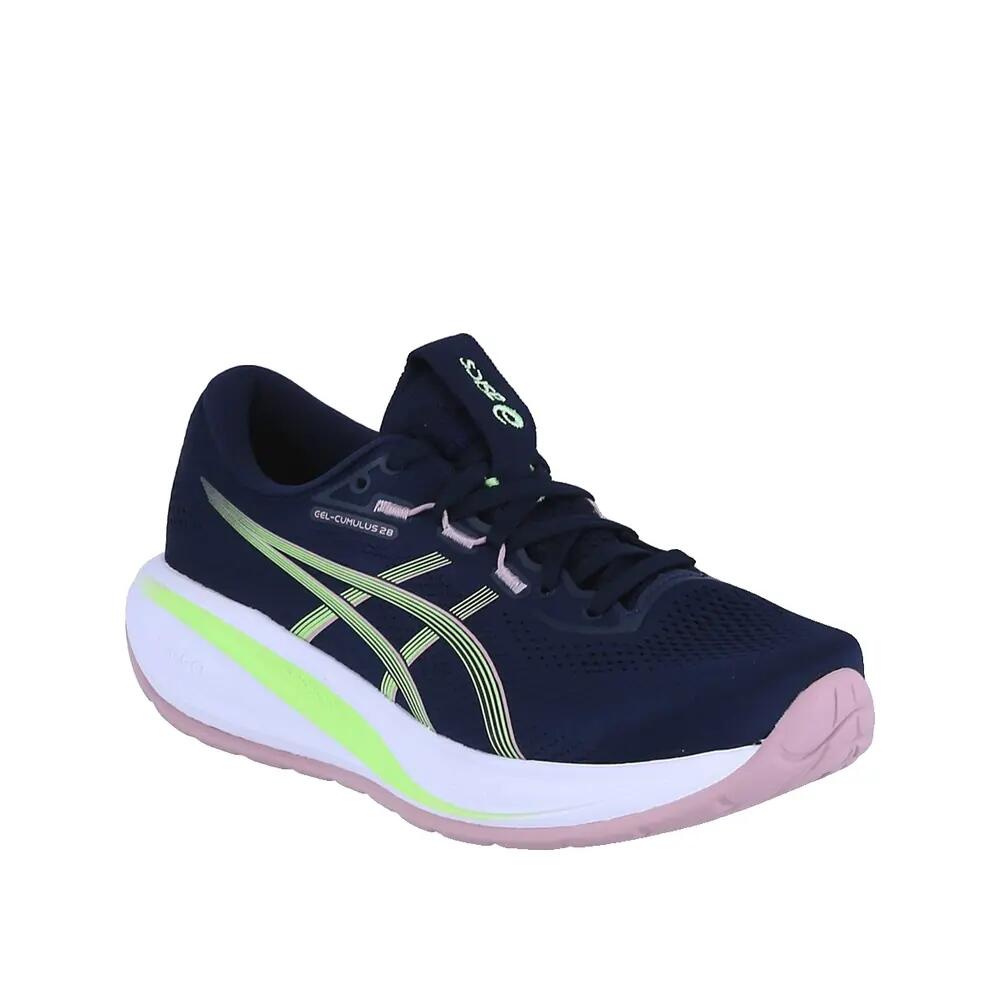 Laufschuhe ASICS Gel-Cumulus 28 Femme Blau/Grün/Rosa 3/8