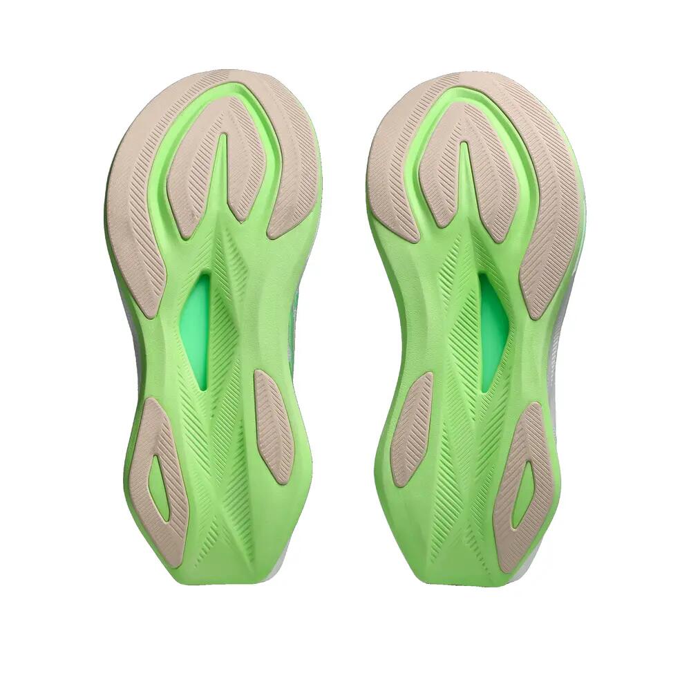 Asics Sonicblast Damen Trail Schuhe Weiß/Grün 2/6