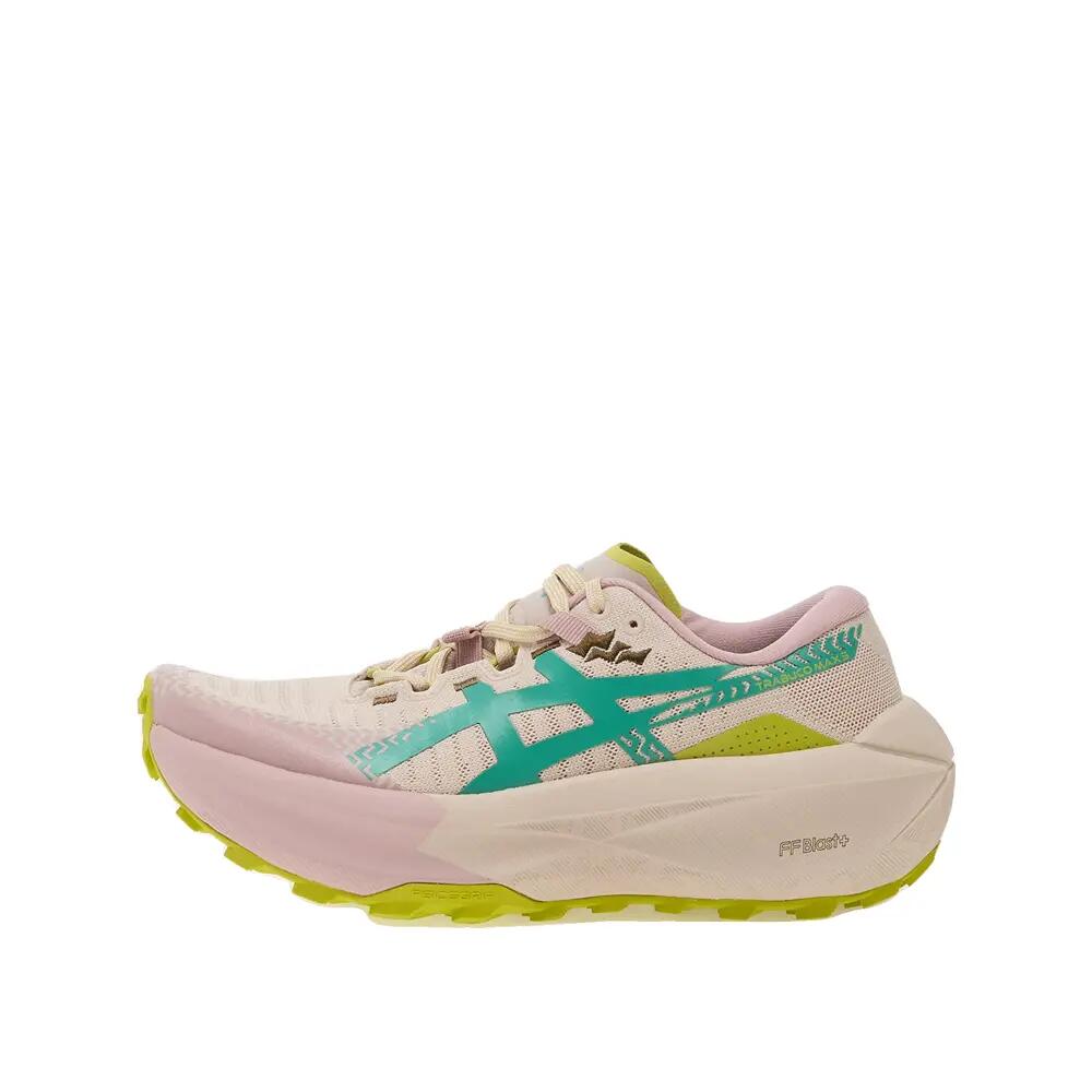 Zapatillas de trail ASICS Trabuco Max 5 Beige/Aurora Green 6/7
