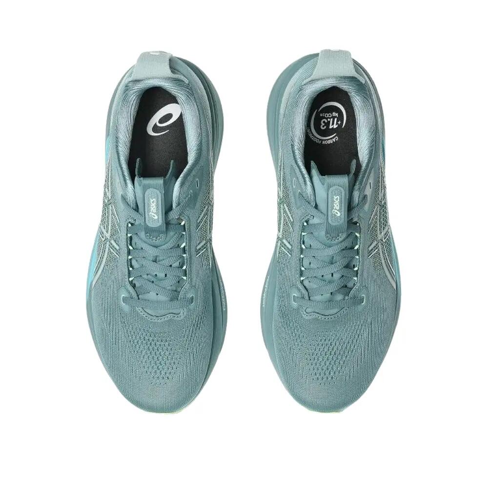 Chaussures - course - Homme - stables, amorties - GEL-KAYANO 33 - gris vert 6/8