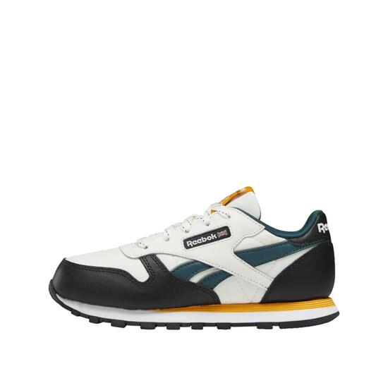 Zapatillas Reebok Classic Leather Blanco/Negro/Oro