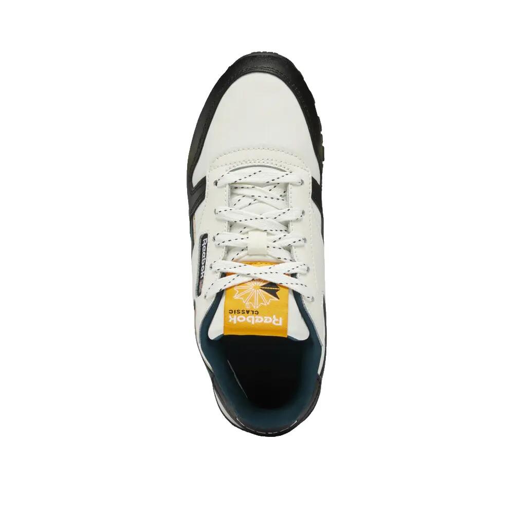 Zapatillas Reebok Classic Leather Blanco/Negro/Oro 8/8