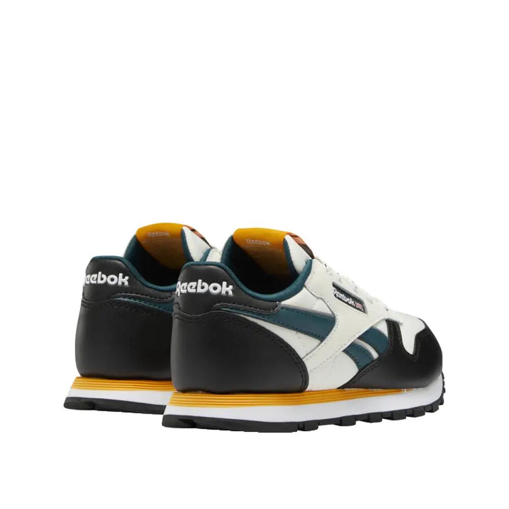 Zapatillas Reebok Classic Leather Blanco/Negro/Oro 6/8