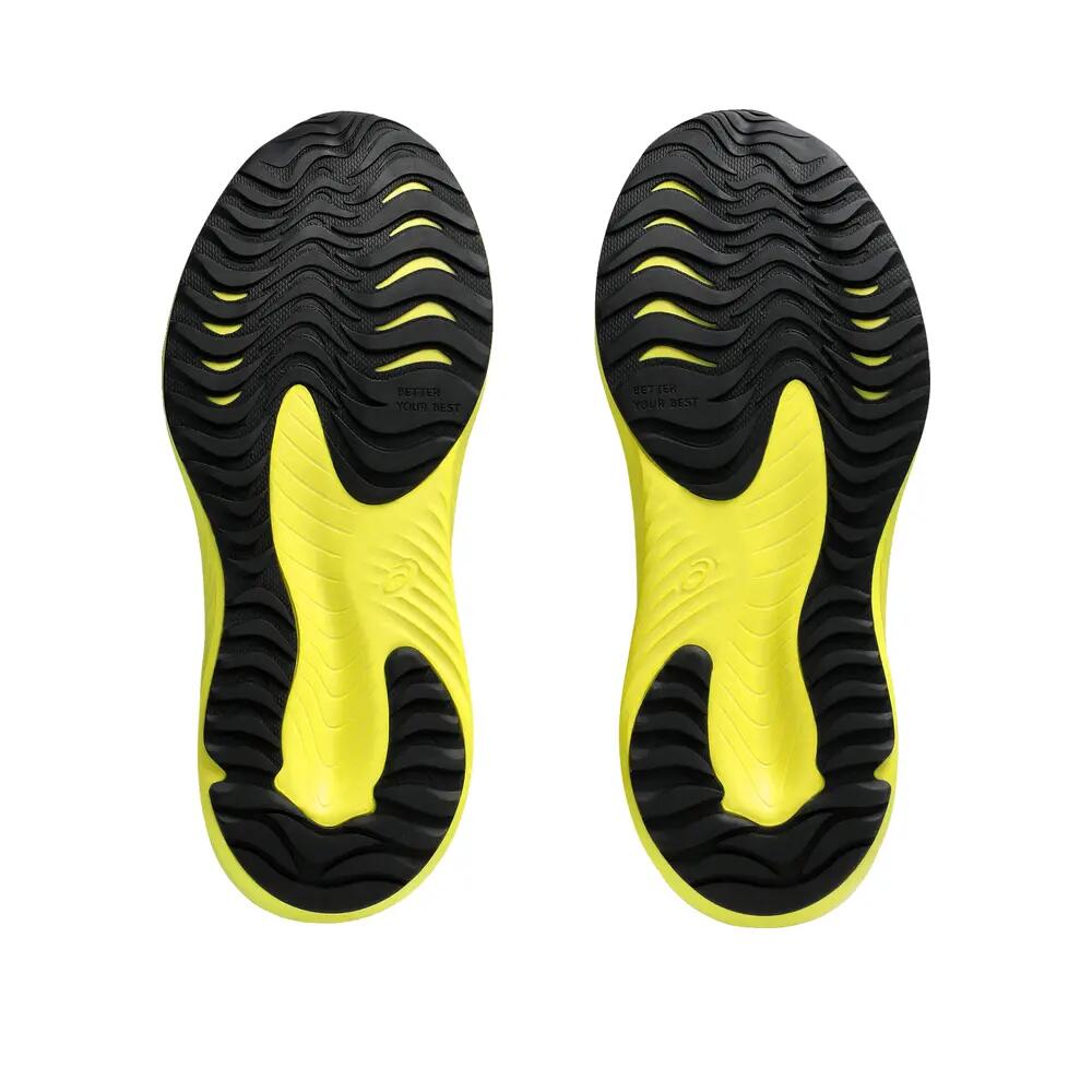 Zapatillas Running Niños, Unisex - ASICS Gel-Noosa Tri 16 GS -Safety Yellow/Bla 8/8
