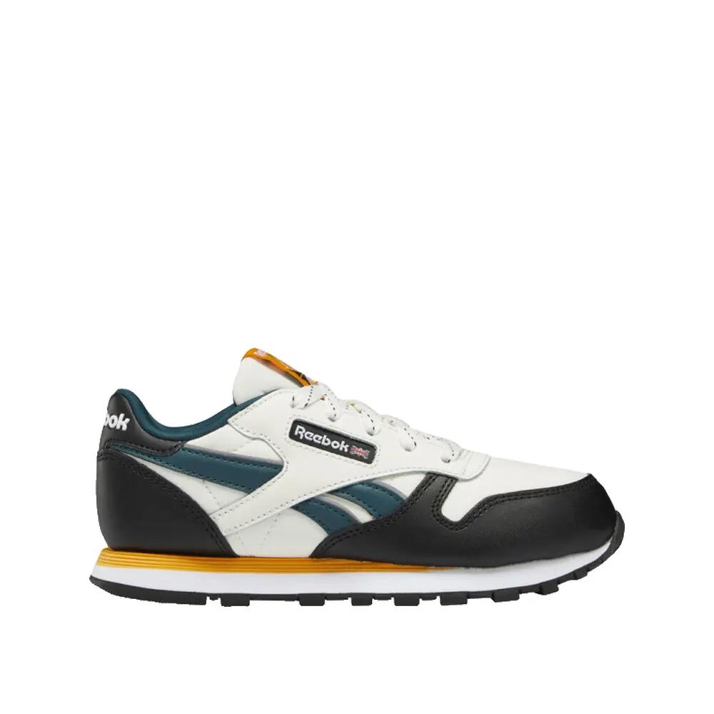 Zapatillas Reebok Classic Leather Blanco/Negro/Oro 4/8
