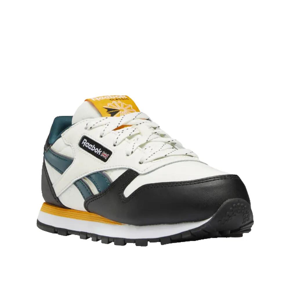 Zapatillas Reebok Classic Leather Blanco/Negro/Oro 2/8