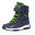 Enfants Chaussures d'hiver Lofoten XT bleu marine / vert vipère