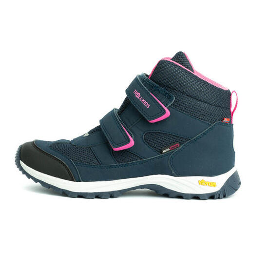 Kinder Winterschuhe Alesund Wasserdicht Marineblau/Magenta