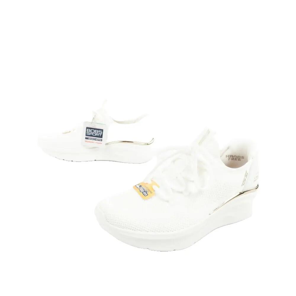SKECHERS Slip-ins Bobs B Love True Delight Damen Sneaker Weiß 117617 WHT 8/10