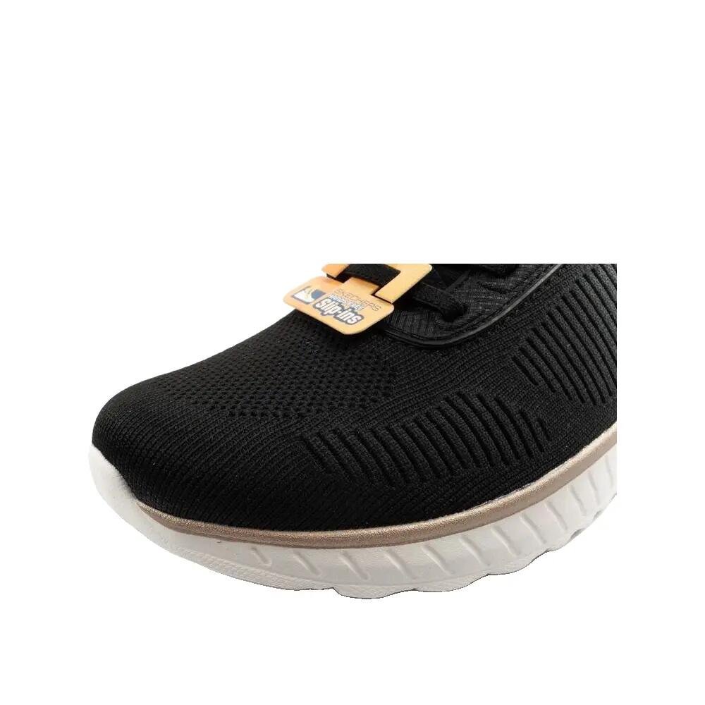 Zapatillas Mujer Skechers Bobs Squad Chaos Negro 6/10