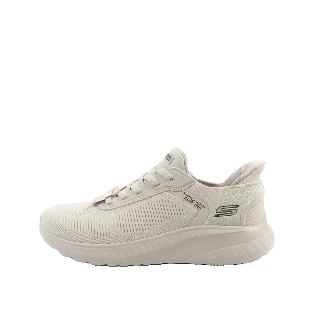 Pantofi sport barbati Skechers Bob Squad Chaos - Solid Step, Bej 8/10