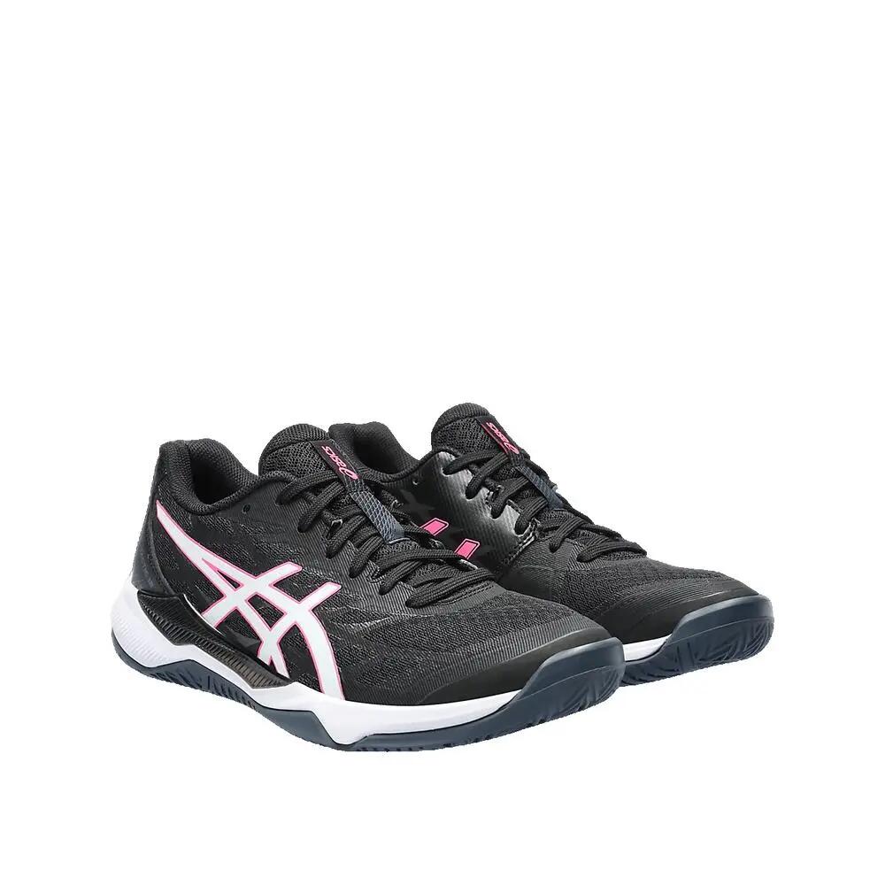Handballschuhe ASICS Gel-Tactic 12 Schwarz/Rosa 3/3