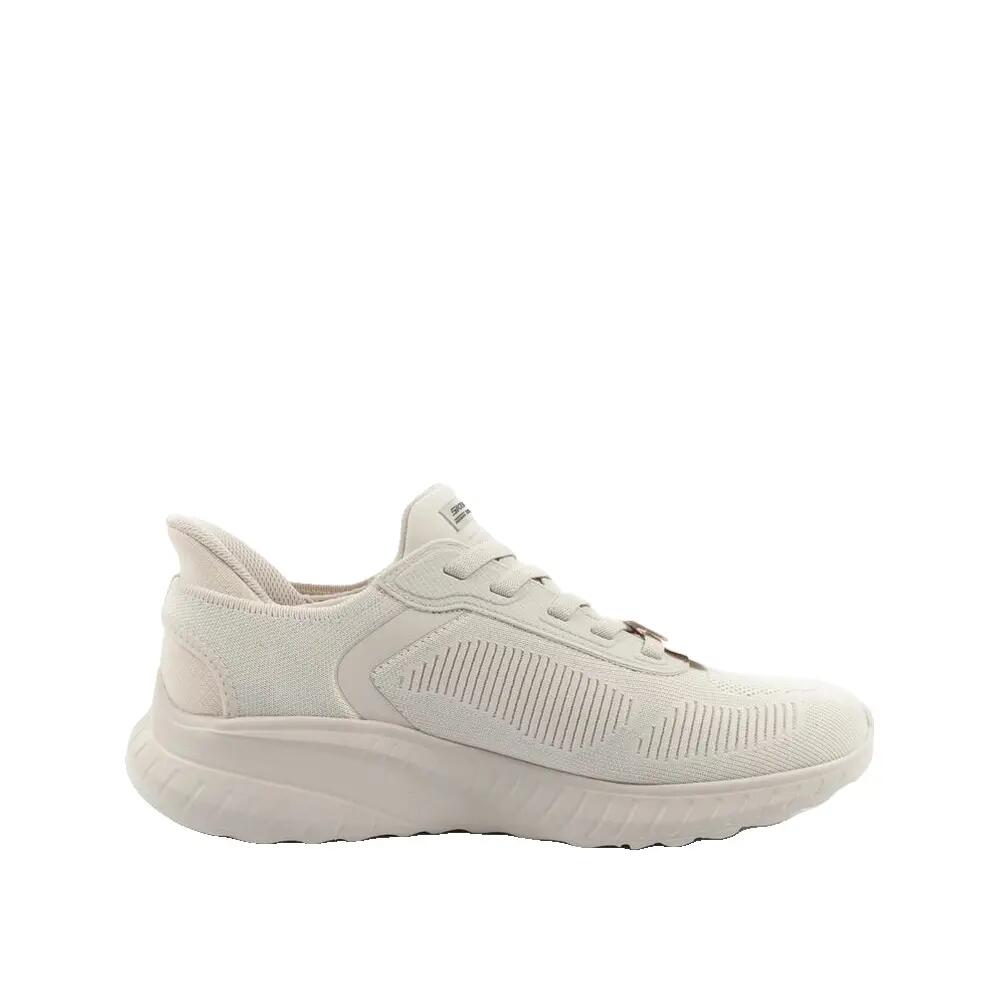 Buty SKECHERS BOB SQUAD CHAOS SOLID STEP Biały 10/10