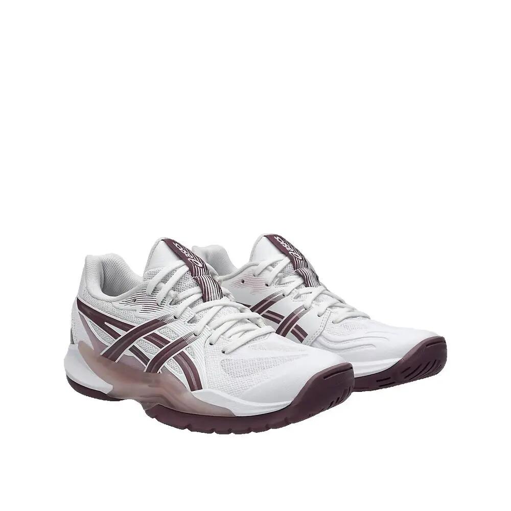 Handballschuhe ASICS Powerbreak FF Weiß/Lila staubig 3/3