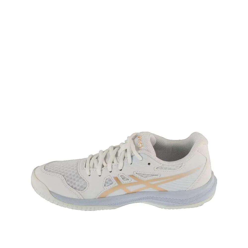 Chaussures de volley ASICS Upcourt 6 Blanc/Champagne 2/3