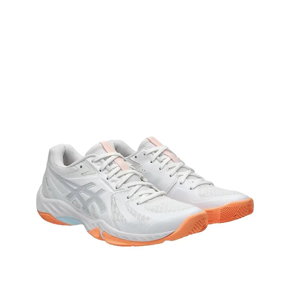 Calçado ASICS Blade FF Mulher Branco/Cinza/Azul 3/3