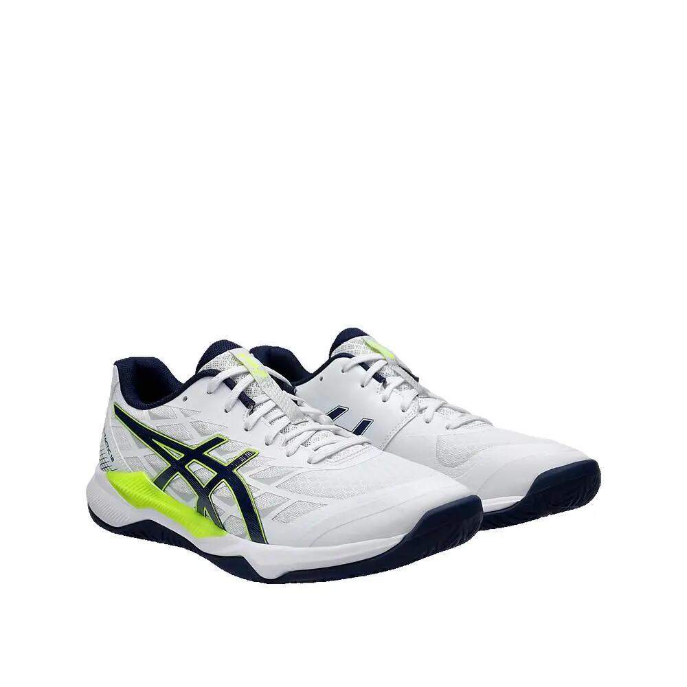 Chaussures de sport ASICS Gel-Tactic 12 Blanc/Bleu 3/3
