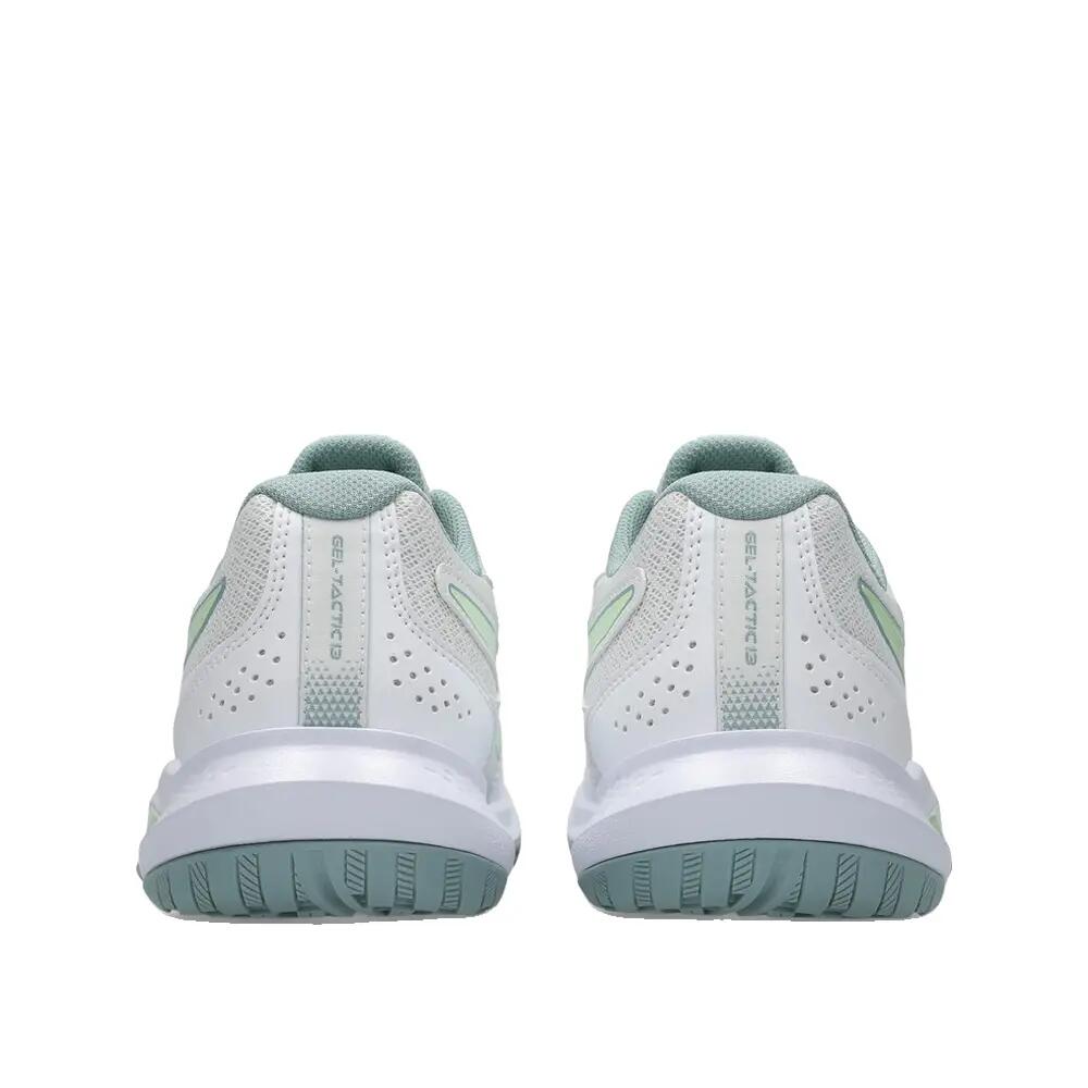 ASICS GEL-TACTIC 13 Court Shoes for Women White/Bright Yellow 2/6