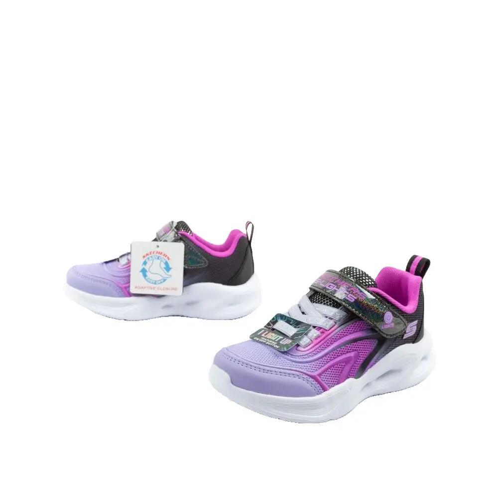 Zapatillas Meisje Skechers S-lights: Sola Glow - Color Be Zwart 8/10