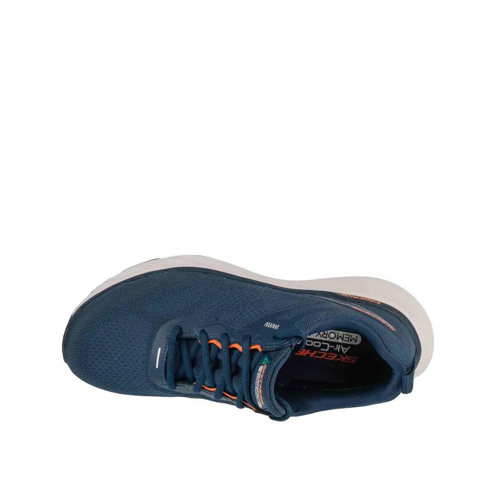 Buty Skechers Edgeride Exxo Niebiesko-Pomarańczowe 3/5