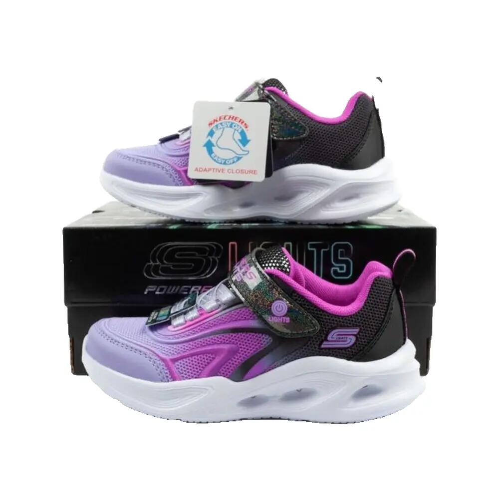 Zapatillas Meisje Skechers S-lights: Sola Glow - Color Be Zwart 10/10