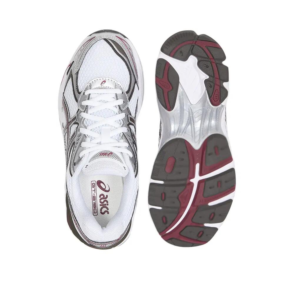 Chaussures ASICS GT-2160 Blanc/Argent/Rouge 4/4