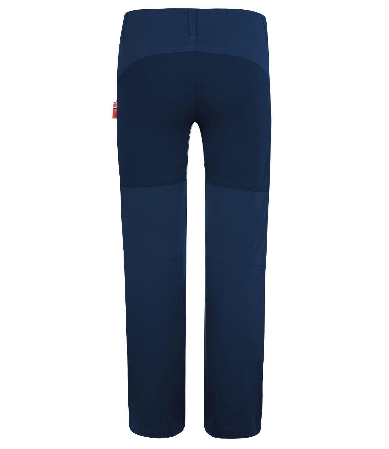 Pantalon de trekking pour enfants Hammerfest Respirant Bleu marine / Orange 2/3