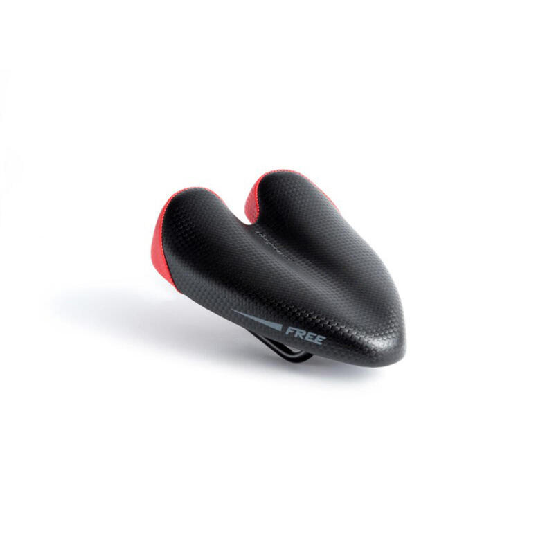 Selle de vélo fabriquée à la main Duopower Free - Acier - Largeur 132mm