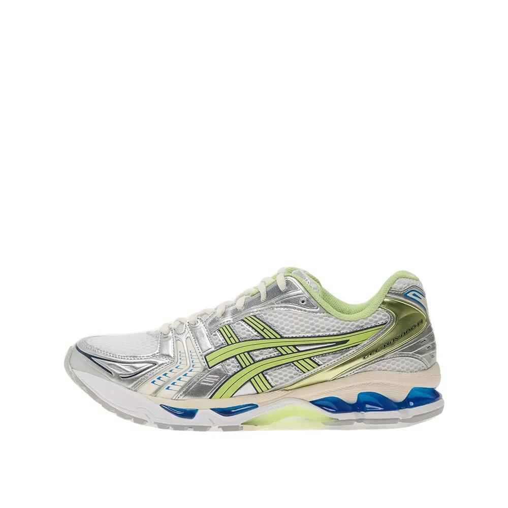 Chaussures de course ASICS Gel-Kayano 14 Blanc/Vert lime 6/6