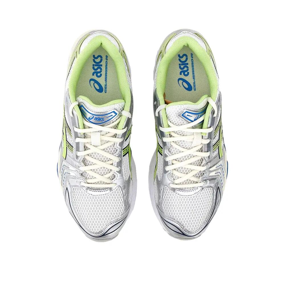 Chaussures de course ASICS Gel-Kayano 14 Blanc/Vert lime 3/6