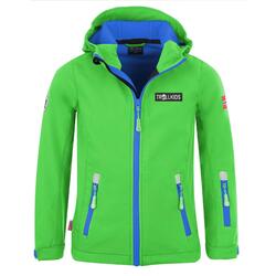 Veste Softshell Oslofjord pour enfants Imperméable et coupe-vent Bleu moyen
