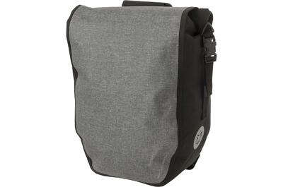 Borsa bici singola Shelter Large impermeabile grigia